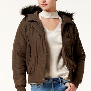 American Rag Faux-Fur Bomber Jacket NWT Flash Sale!